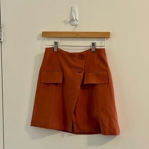 Elegant Rust Skirt